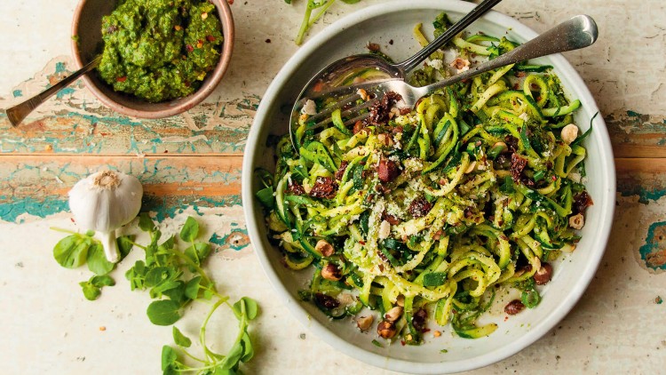 Courgetti mit Brunnenkresse-Pesto - Globus ☀ Supermarkt ⇒ Vielfalt ...