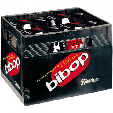 Biermischgetränk Bibop 2,4% (4x Träger in der Kiste zu je 6x 0,330 Liter)