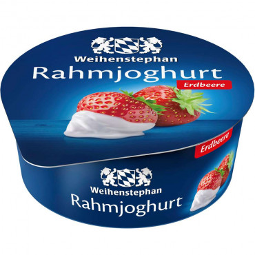 Rahmjoghurt, Erdbeere
