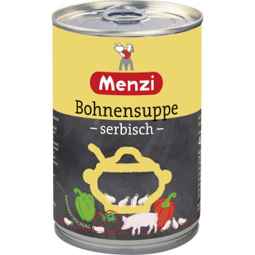 Bohnen-Suppe, serbisch