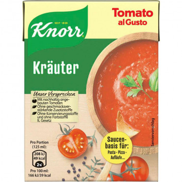 Tomato al Gusto, Kräuter