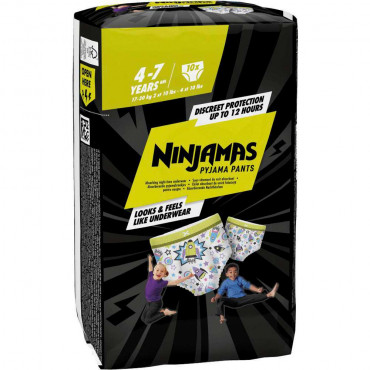 Ninjamas Pants für Jungs 4-7 Jahre