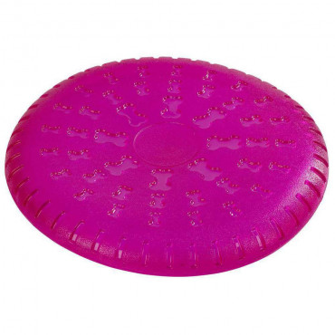 Hundespielzeug Frisbee, pink