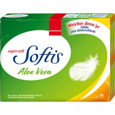 Softis Taschentücher, Aloe Vera