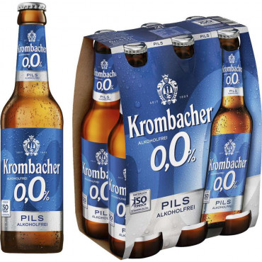 Pilsener Bier alkoholfrei (6x 0,330 Liter)