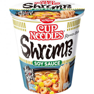 Nudelsuppe Cup Noodles, Shrimps