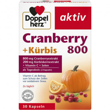 Cranberry + Kürbis + Vitamin C + Selen