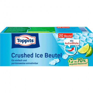 Crushed-Ice-Beutel, 20 Stück