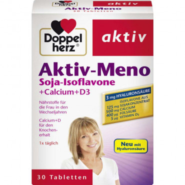 Aktiv-Meno Soja-Isoflavone + Calcium + Vitamin D3 Tabletten