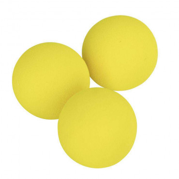 Katzenspielzeug Schaumstoffball, gelb