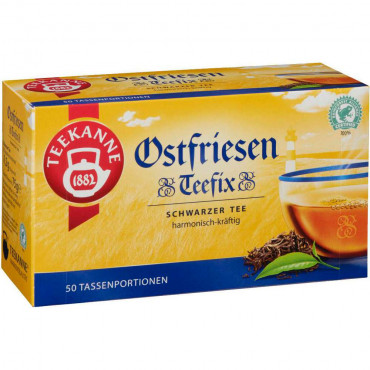 Schwarzer-Tee Ostfriesen TeeFix, harmonisch-kräftig