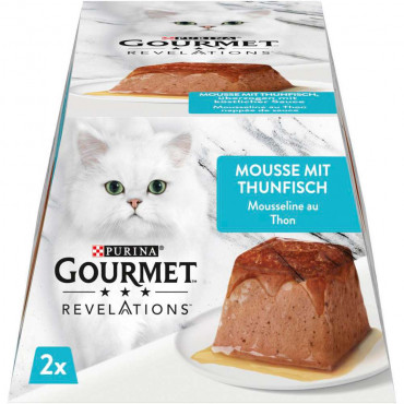 Gourmet Revelations Katzen-Nassfutter, Mousse mit Thunfisch