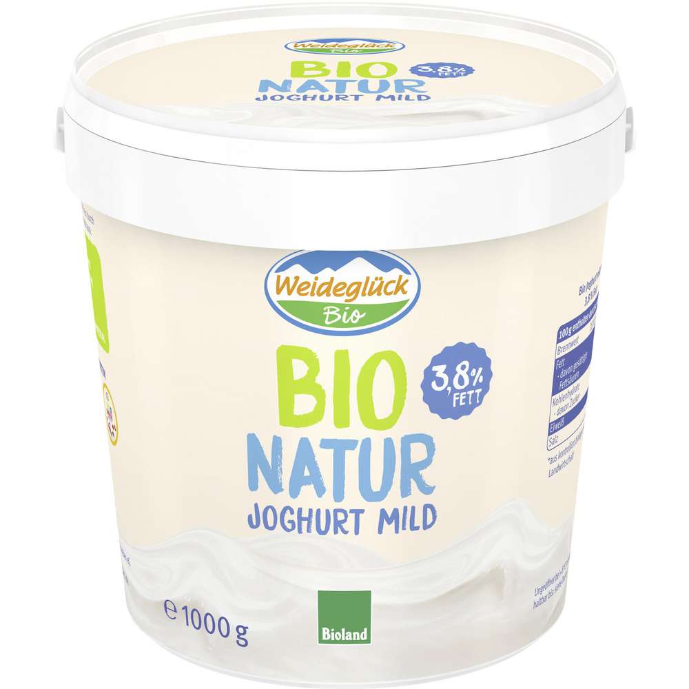Bio Joghurt, mild entdecken! Globus | von Jetzt Weideglück ⮞