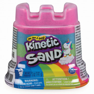 Kinetic Sand - Rainbow Unicorn Castle in CDU (18) 141 g - Ergänzung