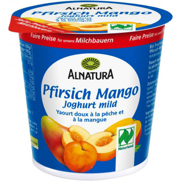 Fruchtjoghurt, Pfirsich-Mango