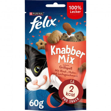 Katzen-Snack Knabbermix, Grillspaß