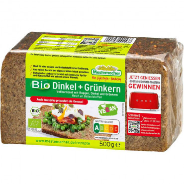 Bio Dinkel & Grünkern-Brot