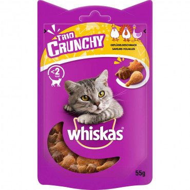 Trio Crunchy Katzen-Snacks, Geflügel