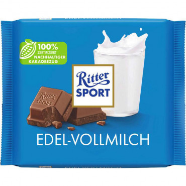 Tafelschokolade, Edel-Vollmilch