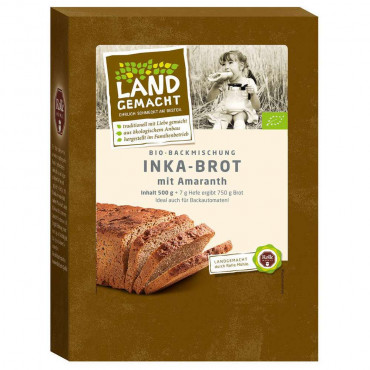 Bio-Backmischung Inka-Brot mit Amaranth