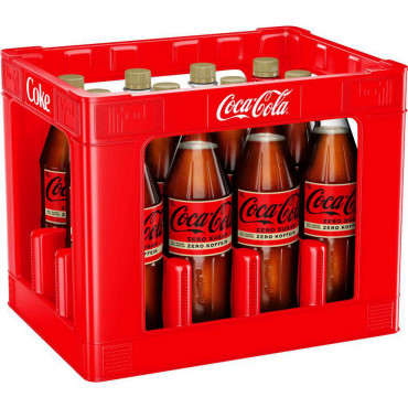 Cola, zucker- & koffeinfrei (12x 1,000 Liter)