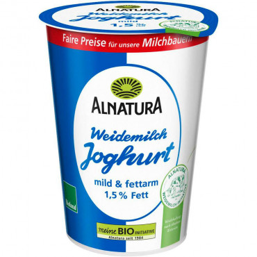 Bio Joghurt, 1,5% Fett