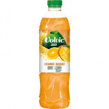 Mineralwasser Juicy, Orange-Mango-Geschmack, Naturell