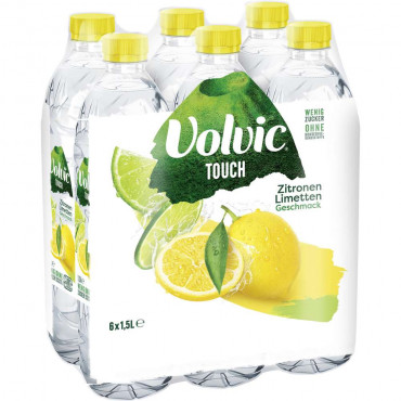 Wasser mit Geschmack Touch, Zitronen-Limetten-Geschmack (6x 1,500 Liter)
