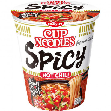 Nudelsuppe Cup Noodles, Spicy