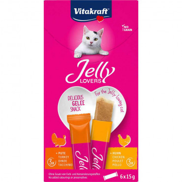 Katzen-Snack Jelly Lovers , Huhn/Pute