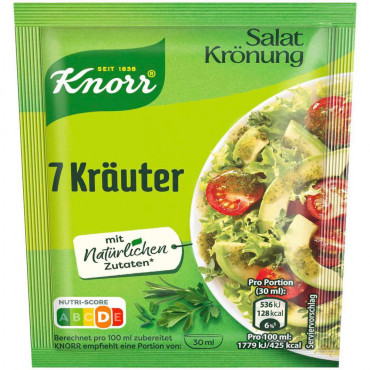 Salat Krönung, 7 Kräuter