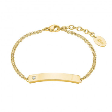 Damen Armband aus Edelstahl, vergoldet (4056867023641)
