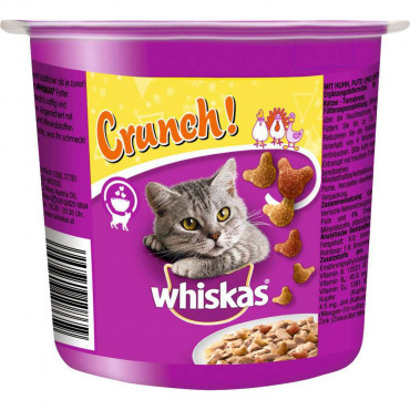 Katzen-Snack Crunch, Huhn/Truthahn/Ente