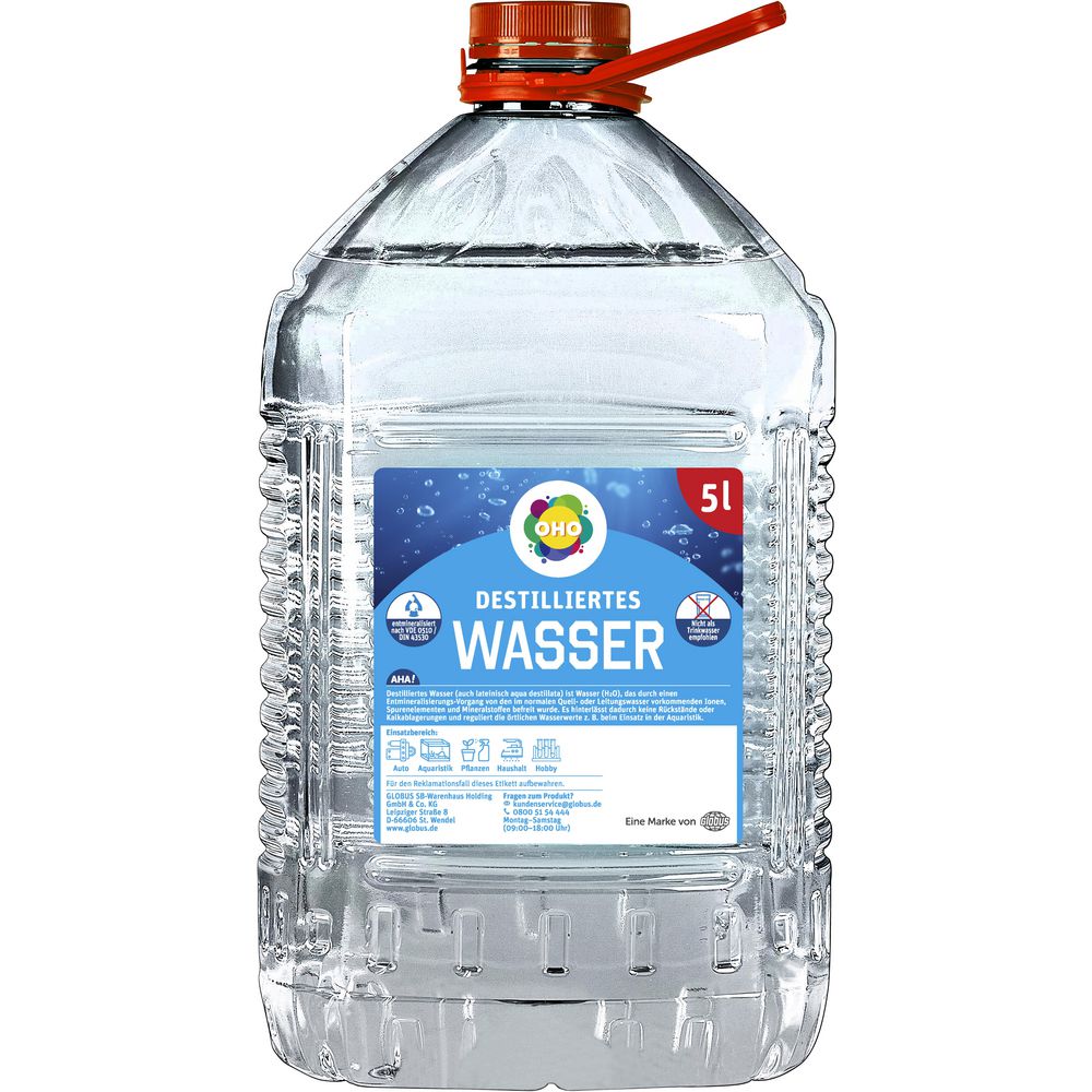 Demineralisiertes Wasser (destilliertes Wasser) nach VDE 0510 - 25