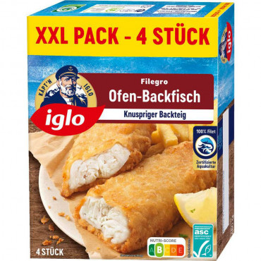 Ofen-Backfisch Filegro