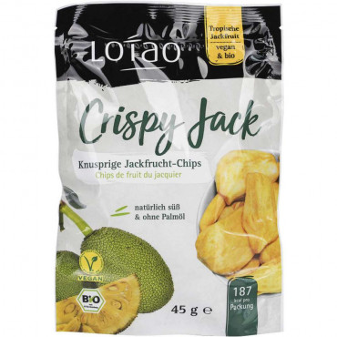Bio Jackfruit-Chips Crispy Jack, 45 g