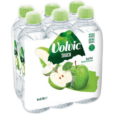 Wasser mit Geschmack Touch, Apfel, Naturell (6x 0,750 Liter)