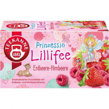 Früchtetee Prinzessin Lillifee Erdbeere-Himbeere