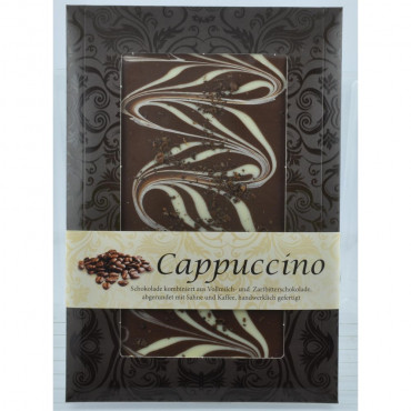 Tafelschokolade, Cappuccino, handgefertigt
