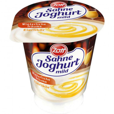 Sahnejoghurt, Winterliche Träume, Eierlikör