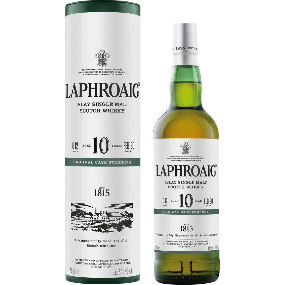 ⮞ von 10 Single 40% Whisky Malt Jahre Globus Islay Laphroaig