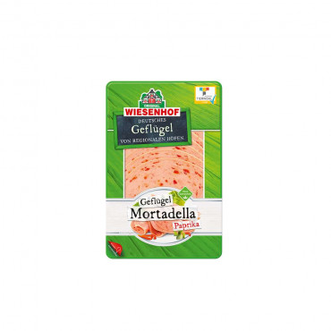 Geflügel Mortadella mit Paprika