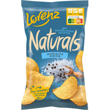 Chips Naturals, Meersalz & Pfeffer
