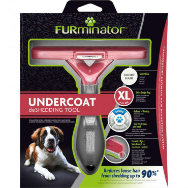 Pflegewerkzeug Furminator für kurzhaarige Hunde, Größe XL