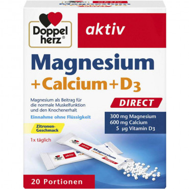Magnesium + Calcium + Vitamin D3 Direkt