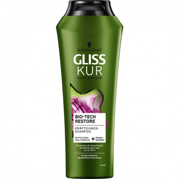 Shampoo Gliss Kur, Bio-Tech Restore
