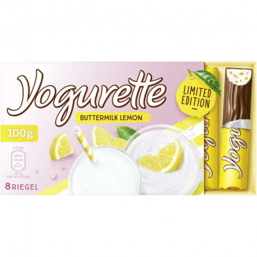 Schokoriegel Yogurette Lemon mit von Joghurtfüllung, Buttermilk