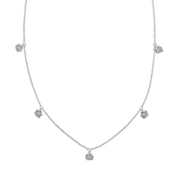 Damen Halskette mit Anhänger aus Silber 925 (4056874028073)