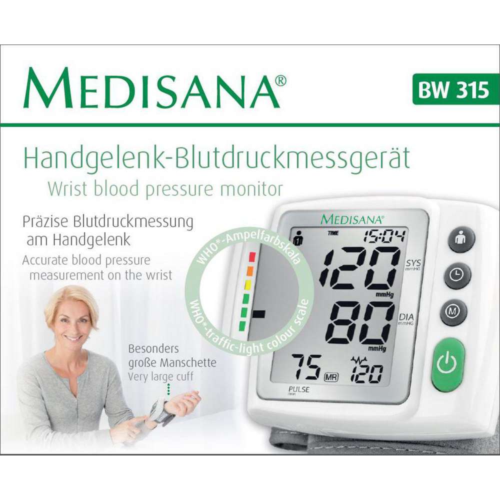 Blutdruckmessgerät BW315 von | Medisana ⮞ Globus Ansehen
