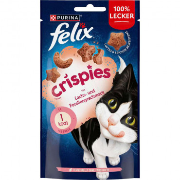 Katzen-Snack Crispies, Lachs und Forelle